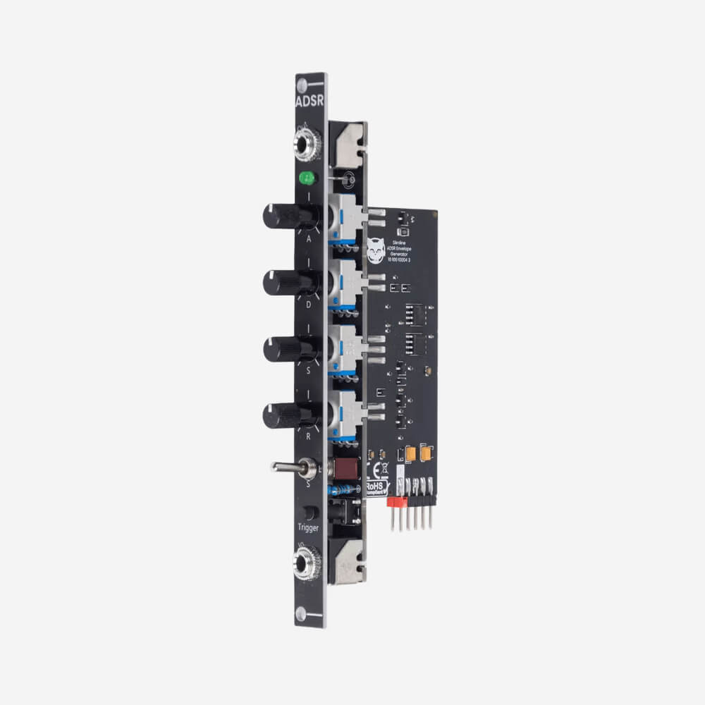 CatSynth Slimline ADSR Envelope Generator, isometric view