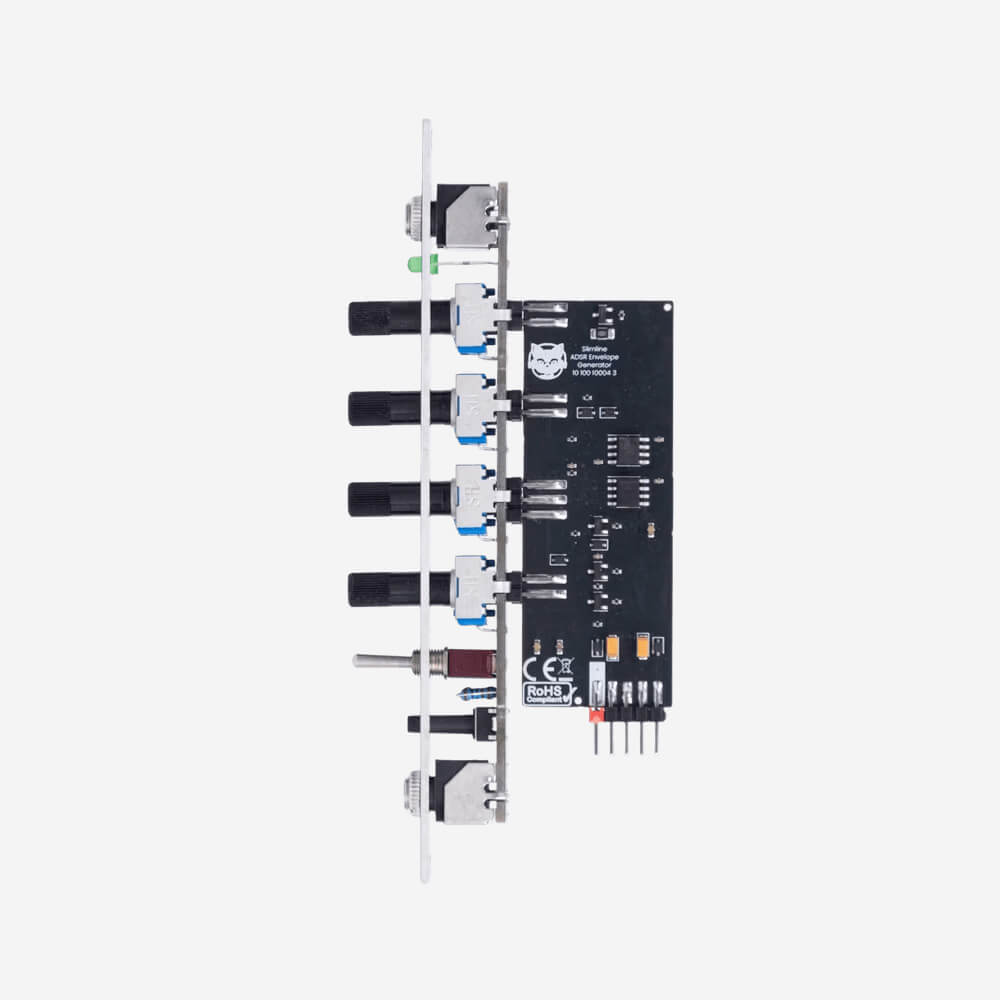 CatSynth Slimline ADSR Envelope Generator, side view