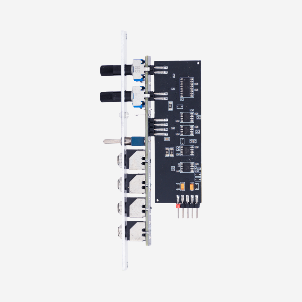 CatSynth Slimline Sync LFO, side view